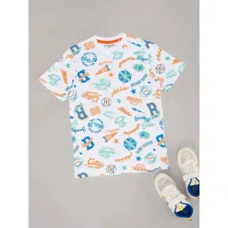 Pantaloons Junior Boys Multicolor Cotton Printed T-Shirts-picture-43