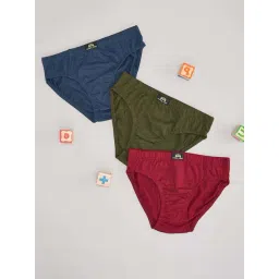 Pantaloons Junior Boys Multicolor Cotton Solid Innerwear-picture-15