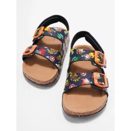 Pantaloons Junior Boys Navy Ankle Strap Sandal-picture-10