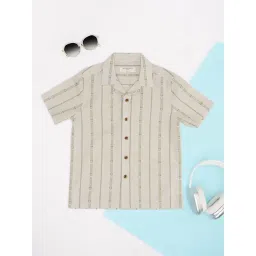 Pantaloons Junior Boys Olive Shirt-image-19