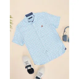 Pantaloons Junior Boys Opaque Printed Casual Shirt-picture-27