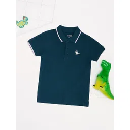 Pantaloons Junior Boys Polo Collar T-shirt-picture-33