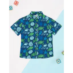 Pantaloons Junior Boys Printed Casual Shirt-picture-12