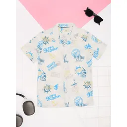 Pantaloons Junior Boys Printed Casual Shirt-picture-39