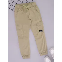 Pantaloons Junior Boys Pure Cotton Mid Rise Joggers-picture-11