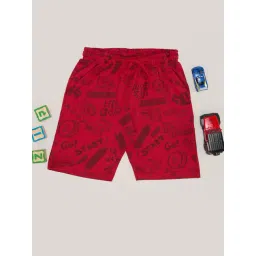 Pantaloons Junior Boys Red Shorts-picture-24