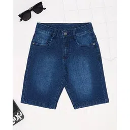 pantaloons junior Boys Regular Fit Flat-Front Shorts-picture-31