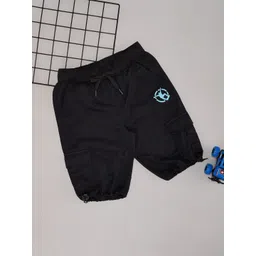 Pantaloons Junior Boys Regular Fit Mid-Rise Cotton Shorts-picture-32