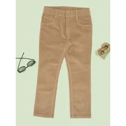 Pantaloons Junior Boys Regular Fit Mid-Rise Trousers-picture-42