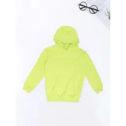 Pantaloons Junior Boys Sharp Green Embossed Sweatshirt-image-7