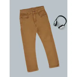 Pantaloons Junior Boys Slim Fit Mid-Rise Jeans-picture-23