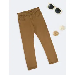 Pantaloons Junior Boys Slim Fit Mid-Rise Jeans-picture-17