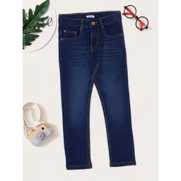 Pantaloons Junior Boys Slim Fit Mid-Rise Light Fade Jeans-picture-37