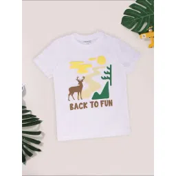 Pantaloons Junior Boys Snow White Printed T-Shirt-picture-39