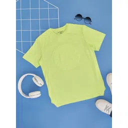 Pantaloons Junior Boys Solid Round Neck T-Shirt-picture-18