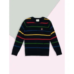 Pantaloons Junior Boys Striped Pullover-picture-52