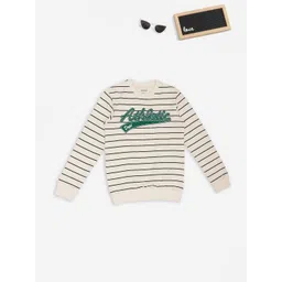 Pantaloons Junior Boys Striped Sweatshirt-picture-48
