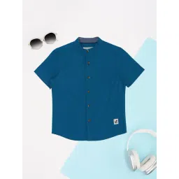 Pantaloons Junior Boys Teal Shirt-picture-41
