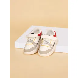 Pantaloons Junior Boys Textured PU Sneakers-picture-52