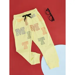 Pantaloons Junior Boys Typography Printed Cotton Joggers-picture-36