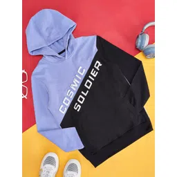 Pantaloons Junior Boys Typography Printed Cotton Pullover Sweatshirt-picture-39