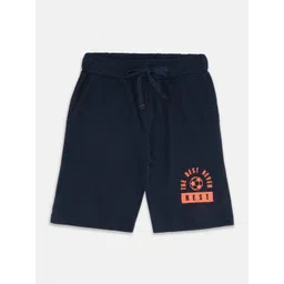 Pantaloons Junior Boys Typography Printed Cotton Regular Fit Shorts-picture-25