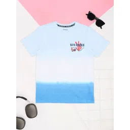 Pantaloons Junior Boys Typography Printed Round Neck T-shirt-picture-58