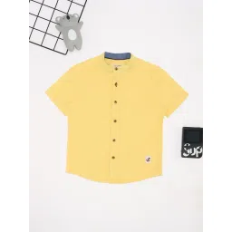 Pantaloons Junior Boys Yellow Shirt-image-47