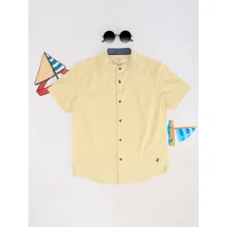 Pantaloons Junior Boys Yellow Shirt-picture-32