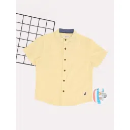 Pantaloons Junior Boys Yellow Shirt-image-49