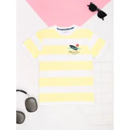 Pantaloons Junior Boys Yellow T-Shirt-picture-27