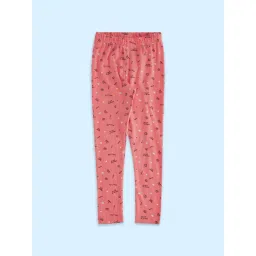 Pantaloons Junior Coral Printed Leggings-picture-36
