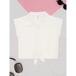 Pantaloons Junior Extended Sleeves Shirt Style Top-picture-56