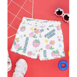 pantaloons junior Girl Regular Fit Floral Print Shorts-picture-13