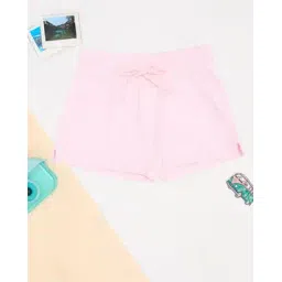 pantaloons junior Girl Regular Fit Shorts with Drawstring Waist-picture-12