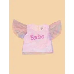 Pantaloons Junior Girls Applique T-shirt-picture-25