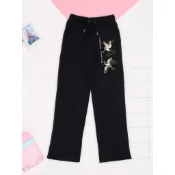 Pantaloons Junior Girls Black Pants-picture-37