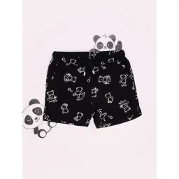 Pantaloons Junior Girls Black Shorts-picture-45