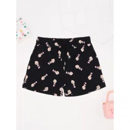 Pantaloons Junior Girls Black Shorts-picture-16