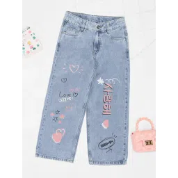 Pantaloons Junior Girls Blue Jeans-picture-19