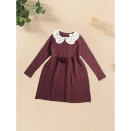 Pantaloons Junior Girls Cabernet Dress-picture-45