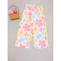 Pantaloons Junior Girls Flared Trousers-picture-13