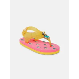 Pantaloons Junior Girls Floral Printed Thong Flip-Flops-picture-11