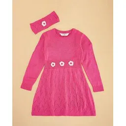 pantaloons junior Girls Floral Pullover-picture-13