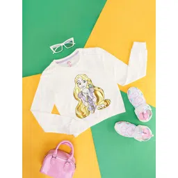 Pantaloons Junior Girls Graphic Printed Long Sleeves T-Shirt-picture-12
