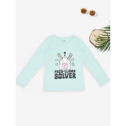 Pantaloons Junior Girls Graphic Printed Pure Cotton T-shirt-picture-40