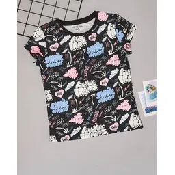 pantaloons junior Girls Graphic Regular Fit T-Shirt -picture-11