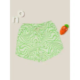 Pantaloons Junior Girls Green Shorts-picture-20