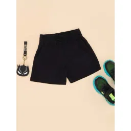 Pantaloons Junior Girls Jet Black Shorts-picture-22