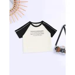 Pantaloons Junior Girls Marshmallow Printed Top-picture-27